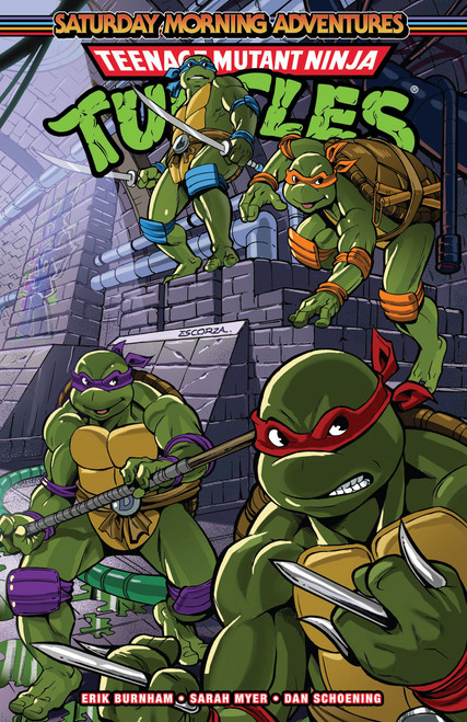 Teenage Mutant Ninja Turtles: Saturday Morning Adventures, Vol. 3 by Erik Burnham, Sarah Myer, Dan Schoening, 9798887241593