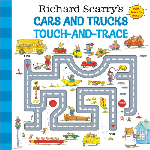 Richard Scarry's Cars and Trucks Touch-and-Trace by Richard Scarry, 9780593808337