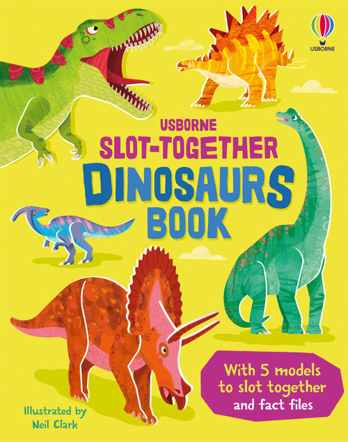 Slot-together Dinosaurs by Abigail Wheatley, Neil Clark, Jenny Hilborne, 9781805078982