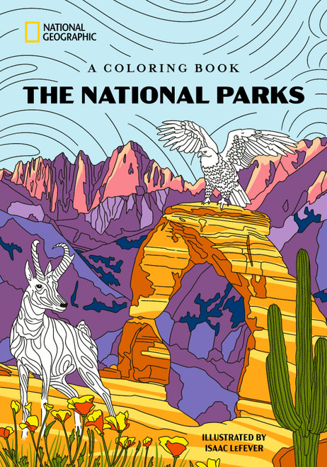 The National Parks (A Coloring Book) - 9781426224300 by National Geographic, 9781426224300