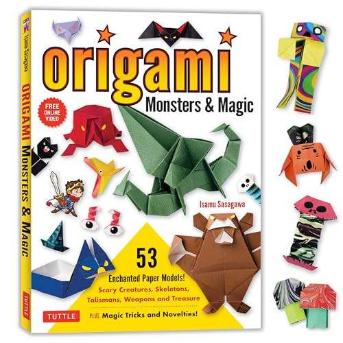 Origami Monsters & Magic by Isamu Sasagawa, 9784805318782