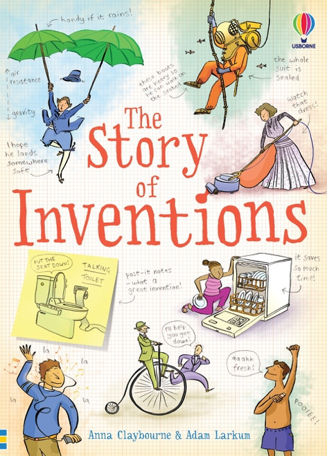 Story of Inventions by Anna Claybourne, Adam Larkum, 9781835409862