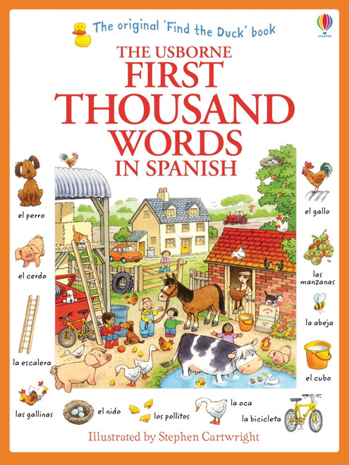 First Thousand Words in Spanish by Heather Amery, Stephen Cartwright, 9781835409848