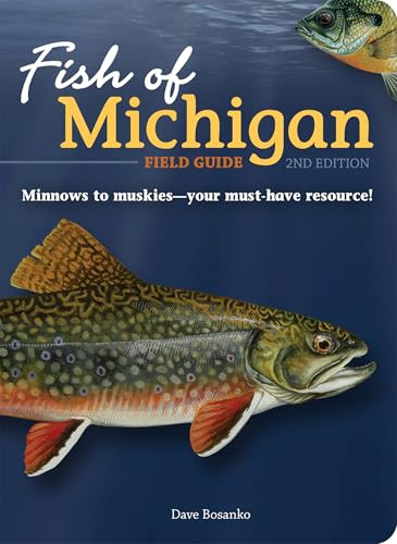 Fish of Michigan Field Guide (Miniature Edition) by Dave Bosanko, 9781647550455