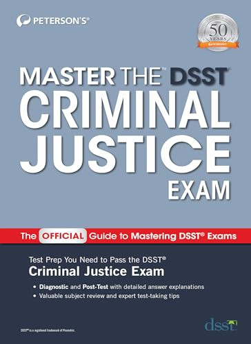 Master the DSST Criminal Justice Exam by Peterson's, 9780768944433