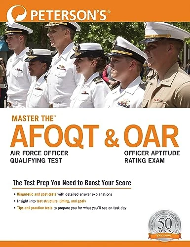 Master the™ Air Force Officer Qualifying Test (AFOQT) & Officer Aptitude Rating Exam (OAR) by Peterson's, 9780768945775
