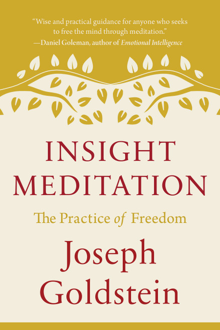 Insight Meditation (The Practice of Freedom) by Joseph Goldstein, 9781645473435
