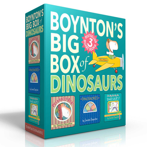 Boynton's Big Box of Dinosaurs (Boxed Set) (Peekaboo Rex!; Dinosnores; Oh My Oh My Oh Dinosaurs!) by Sandra Boynton, Sandra Boynton, 9781665951791