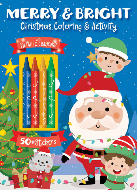 Merry & Bright! Christmas Coloring by Editors of Silver Dolphin Books, 9781667207247