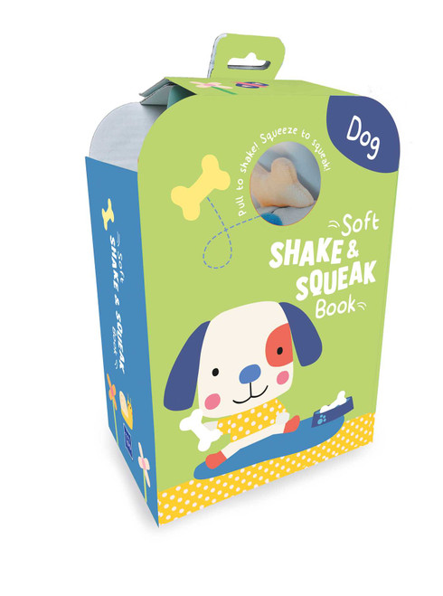 Soft Shake & Squeak Dog by Little Genius Books, 9781960107299