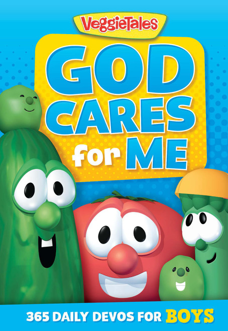 God Cares for Me (365 Daily Devos for Boys) by VeggieTales, 9781546007005