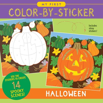 My First Color-By-Sticker Book - Halloween by Peter Pauper Press, Inc., Martha Day Zschock, 9781441343543