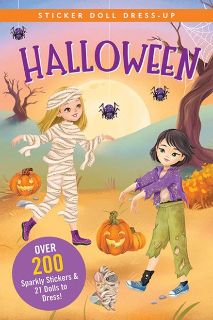 Halloween Sticker Doll Dress-Up Book by Cathy Hennessy, Fabiana Attanasio, 9781441343789