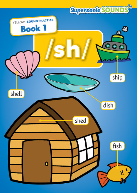 Yellow Sound Practice Book 1 /sh/ by N/A, 9798892323840