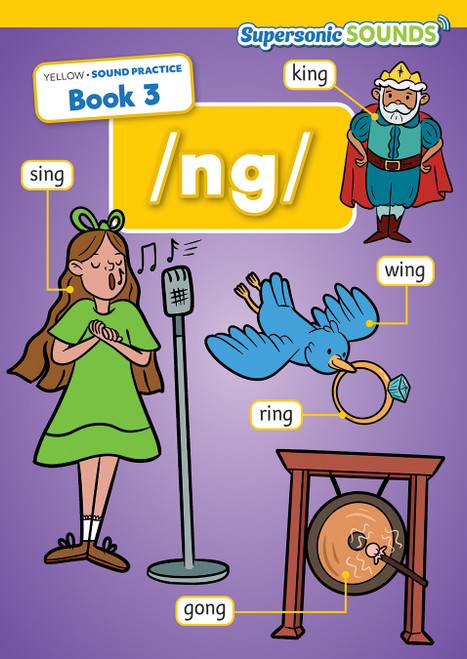 Yellow Sound Practice Book 3 /ng/ by N/A, 9798892323864
