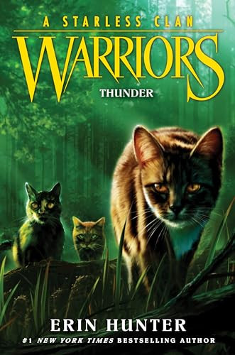 Warriors: A Starless Clan #4: Thunder - 9780063050297 by Erin Hunter