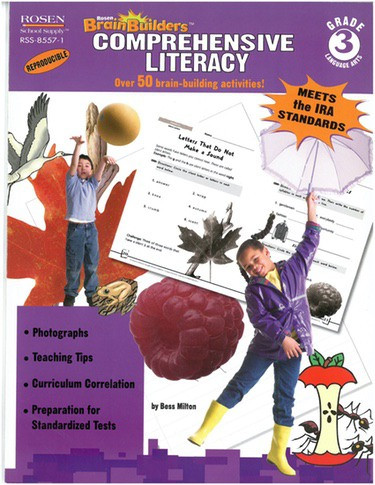 3rd Grade Comprehensive Literacy by Bess Milton, 9781404285576