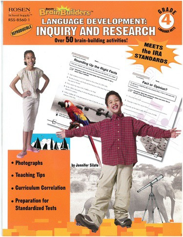 4th Grade Language Development: Inquiry and Research by Jennifer Silate, 9781404285606