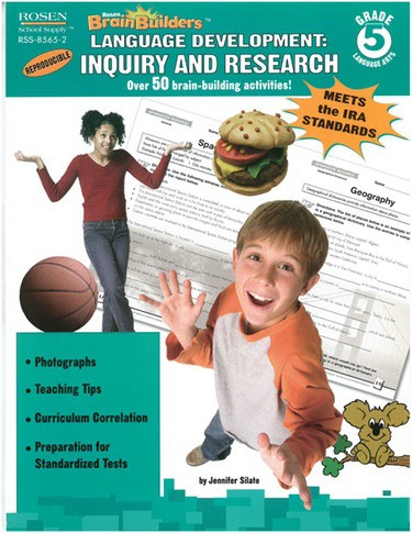 5th Grade Language Development: Inquiry and Research by Jennifer Silate, 9781404285651