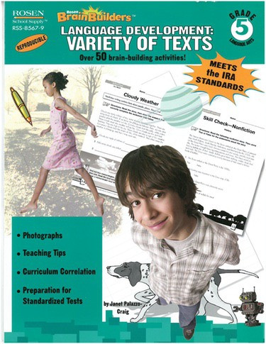 5th Grade Language Development: Variety of Texts by Janet Palazzo-Craig, 9781404285675