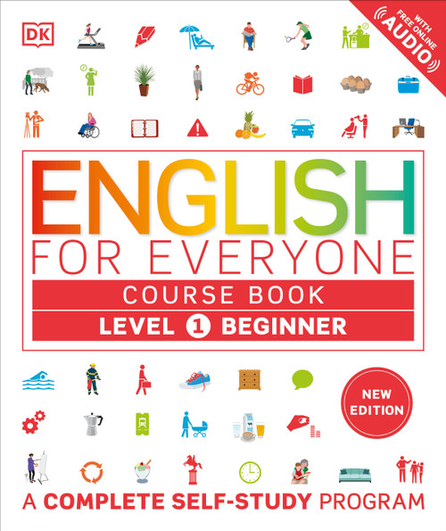 English for Everyone Course Book Level 1 Beginner (A Complete Self-Study Program) - 9780593961056 by DK