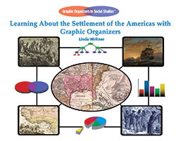 Learning About the Settlement of the Americas with Graphic Organizers by Linda Wirkner, 9781404250574