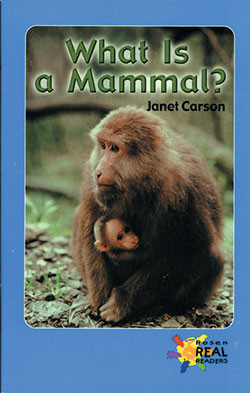 What Is a Mammal? by Janet Carson, 9780823981915