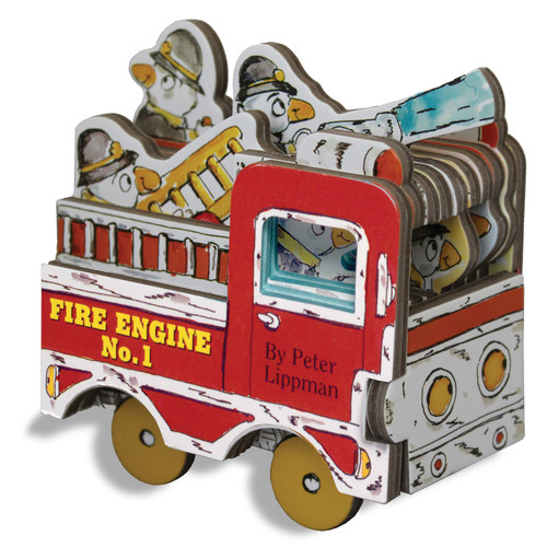 Mini Wheels: Mini Fire Engine (Miniature Edition) by Peter Lippman, 9780761124986