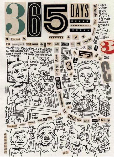 365 Days (A Diary by Julie Doucet) by Julie Doucet, 9781897299159