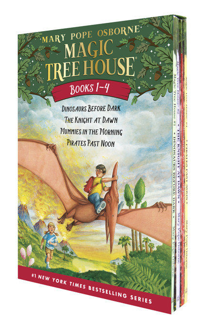 Magic Tree House Books 1-4 Boxed Set by Mary Pope Osborne, 9780375813658