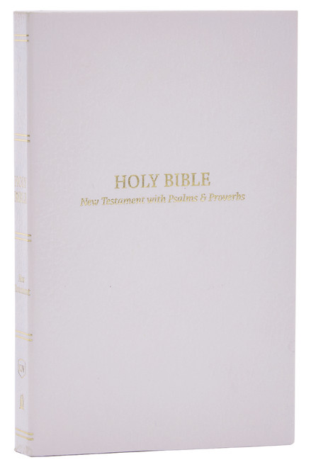 KJV Holy Bible: Pocket New Testament with Psalms and Proverbs, White Softcover, Red Letter, Comfort Print: King James Version (Miniature Edition) by Thomas Nelson, 9781400334827