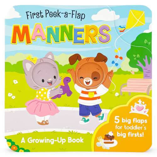 Manners (First Peek-a-Flap) by Teodora Oprea, Robin Rose, Cottage Door Press, 9781646389230