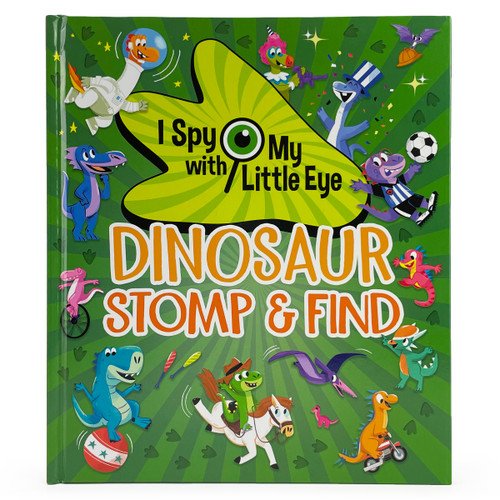 Dinosaur Stomp & Find (I Spy With My Little Eye) by Mattia Cerato, Cottage Door Press, 9798890190635