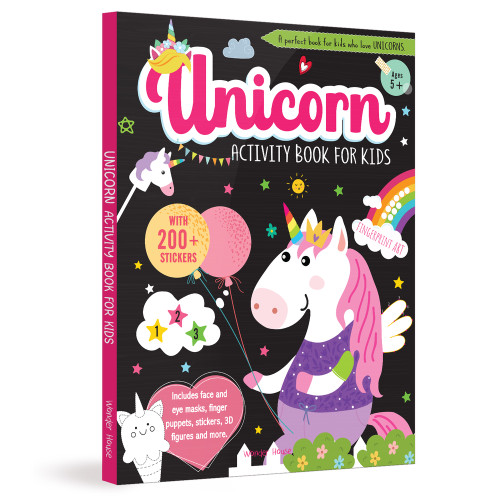 Unicorn Activity Book For Kids by Wonder House Books, 9789358563559
