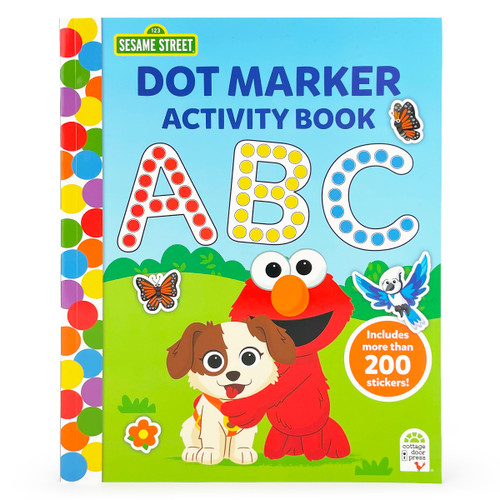 Sesame Street Dot Marker Activity Book ABC by Sesame Street, Barry Goldberg, Cottage Door Press, 9798890191076