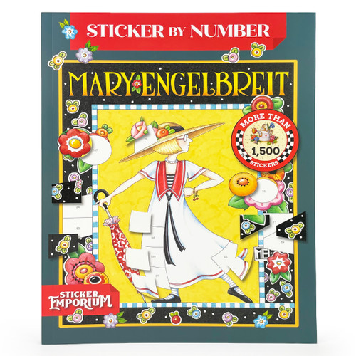Sticker by Number Mary Engelbreit (Sticker Emporium) by Mary Engelbreit, Parragon Books, 9798890190161