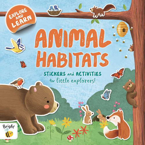 Animal Habitats (A Sticker and Activity Book for Curious Little Explorers) by IglooBooks, Gisela Bohórquez, Willow Green, 9781837952175