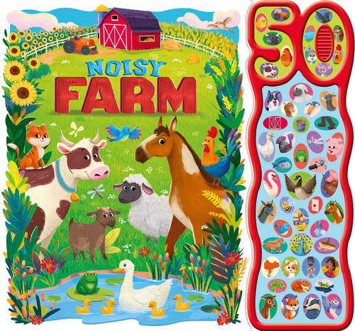 Noisy Farm (with 50 Fun Sound Buttons) by IglooBooks, Alejandra  Barajas, 9781837955299