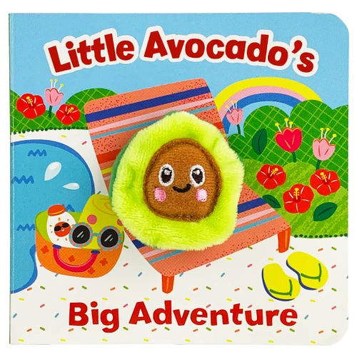 Little Avocado's Big Adventure Puppet Book (Miniature Edition) by Cottage Door Press, Brick Puffinton, Silvia Cheung, 9781680527346
