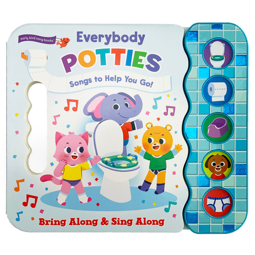 Everybody Potties (Songs to Help You Go) by Minnie Birdsong, Cottage Door Press, 9781680529456