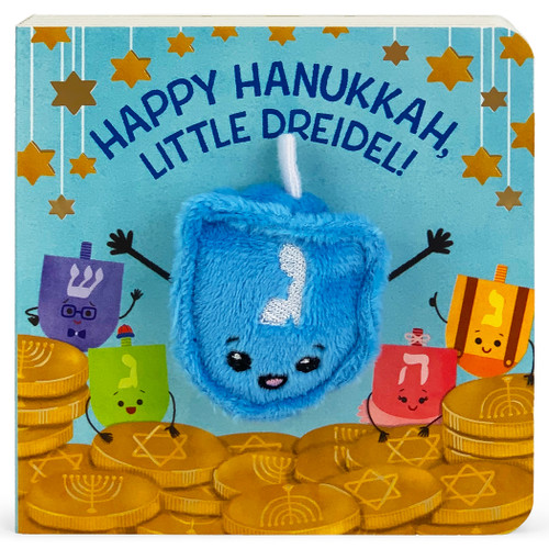 Happy Hanukkah, Little Dreidel Puppet Book (Miniature Edition) by Brick Puffinton, Juliana Motzko, Cottage Door Press, 9781646380565