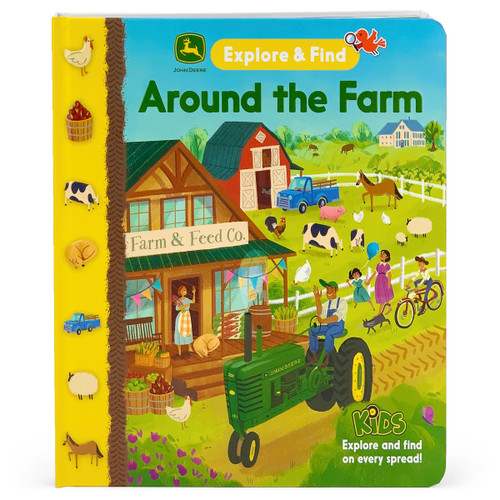 John Deere Kids Around the Farm by Jack Redwing, Alexandra Bye, Cottage Door Press, 9781646380480