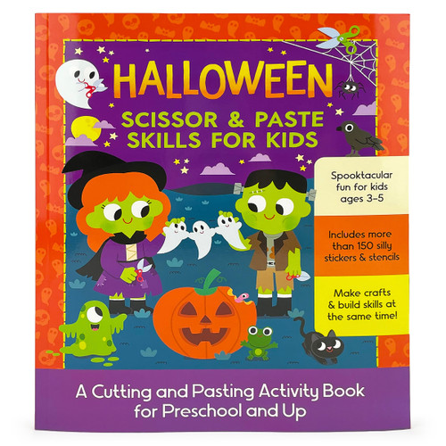 Halloween Scissor & Paste Skills for Kids by Cottage Door Press, Carlo Beranek, Rose Nestling, 9781646385966