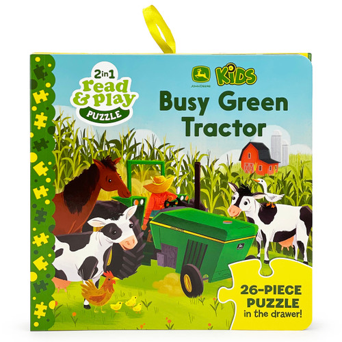 John Deere Kids Busy Green Tractor by Cottage Door Press, Jack Redwing, Jen Taylor, 9781646386345