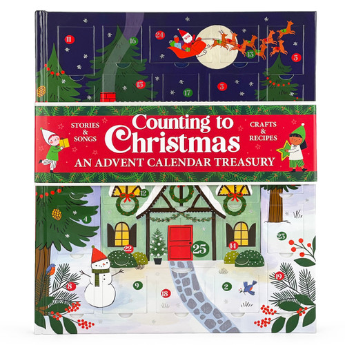 Counting to Christmas: An Advent Calendar Treasury by Cottage Door Press, Lindsay Dale-Scott, Borghild Marie Fallberg, Jennifer A. Bell, Yuyi Chen, Abigail Dela Cruz, Sara Gianassi, Jill Howarth, Katy Hudson, Morgan Huff, Katya Longhi, Zoe Persico, Roxanne Rainville, Daniela Sosa, Mei Støyva, Luisa Uribe, Shutterstock.com, 9781646386192