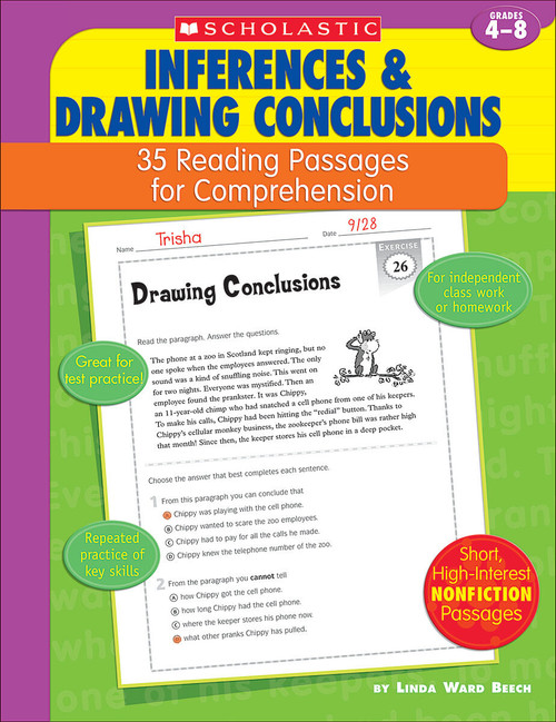 35 Reading Passages for Comprehension: Inferences & Drawing Conclusions (35 Reading Passages for Comprehension) by Linda Ward Beech, Linda Beech, 9780439554114