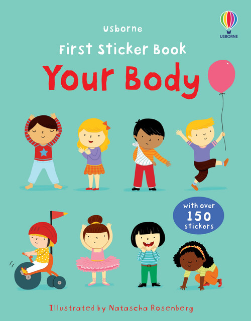 First Sticker Book Your Body by Felicity Brooks, Natascha Rosenberg, 9781805079095