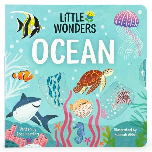 Little Wonders Ocean by Hannah Abbo, Rose Nestling, Cottage Door Press, 9798890192028