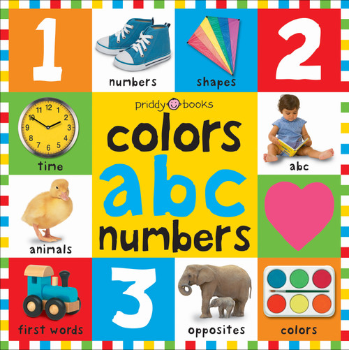Big Board Books Colors, ABC, Numbers by Roger Priddy, 9780312502195