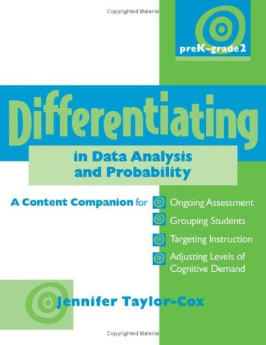 Differentiating in Data Analysis & Probability, PreK-Grade 2 by Jennifer Taylor-Cox, 9780325021850